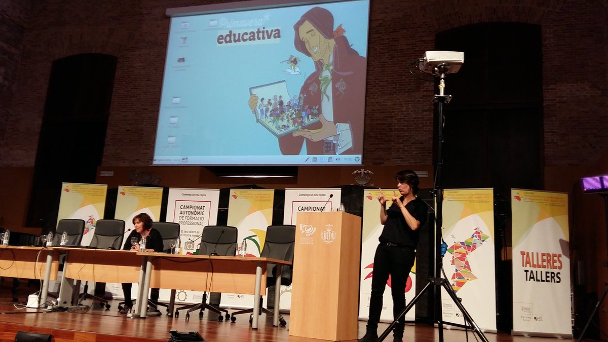 marisaferna's tweet photo. Inaugurant #CongresFP @GVAeducacio https://t.co/zk4ynd52MS
