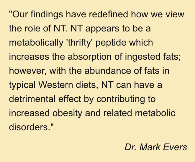 #Neurotensin - Biomarker discovery could aid #obesity prevention, treatment medicalnewstoday.com/articles/31016…