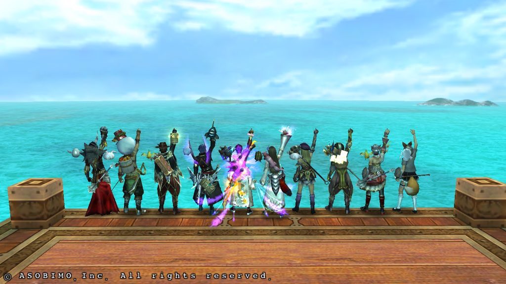 avabel_ss's tweet photo. 【投稿者名】MAMA30
【作品名】 あの名シーンのような絆を
【コメント】私達はNoRegretと申します。 ギルメンは家族とみてみんなで仲良くワイワイやるギルドを目指しています
#第2回アヴァベルSS二次審査 #RTで投票しよう https://t.co/fAZM4CZp6c