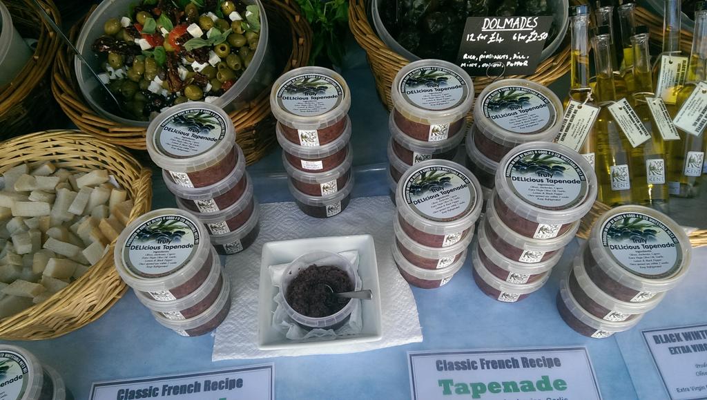Come and try our wonderful fresh tapenade perfect addition to any bbq <a href="/ThePantiles/">The Pantiles</a> food fest