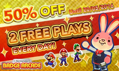 Nintendo badge arcade codes discount