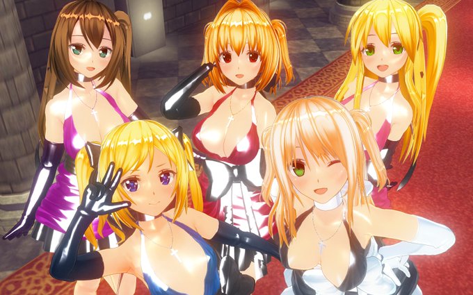 【MOD配布:カスタムメイド3D2】
フリルドレスのテカリMODです。
欲しい方は下のリンクからダウンロードしてください。
https://t.co/rg55kj5AvZ

#カスタムメイド3D2 #CM3D2 