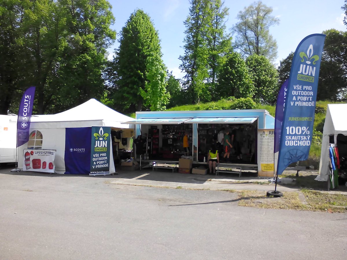 WorldScoutShops's tweet photo. .@czSKAUT @intercamp  Proud of our World Scout Shop at #Intercamp2016 
#welovecamps #comeandsayhello #worldscouting https://t.co/3K0tDeJnWE