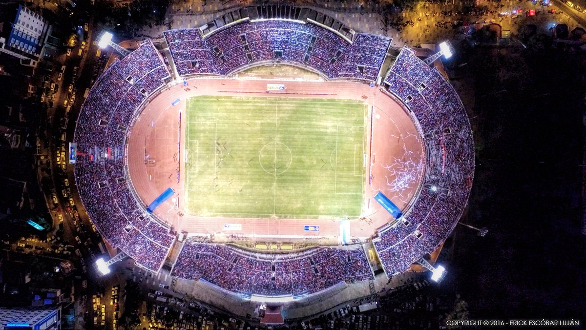 eresviz's tweet photo. Aerials :) Félix Capriles Stadium 

Cochabamba - Bolivia https://t.co/oJhP2Tiyft