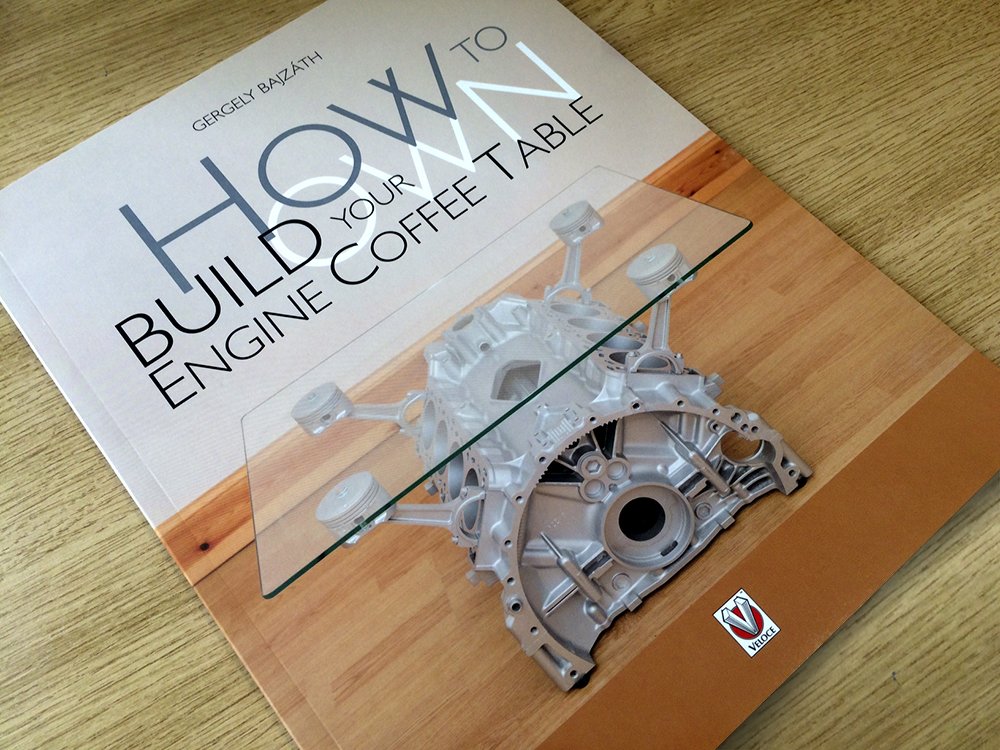 VeloceBooks's tweet image. #FreebieFriday book #giveaway! RT + follow for a chance to #win a copy of How to Build your own Engine Coffee Table