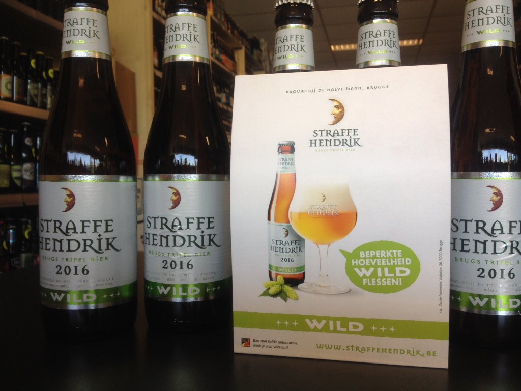 Nieuw binnen Straffe Hendrik Wild 2016 de bierwinkel in Sint Nicolaasga is vandaag open tot 20:00 uure
