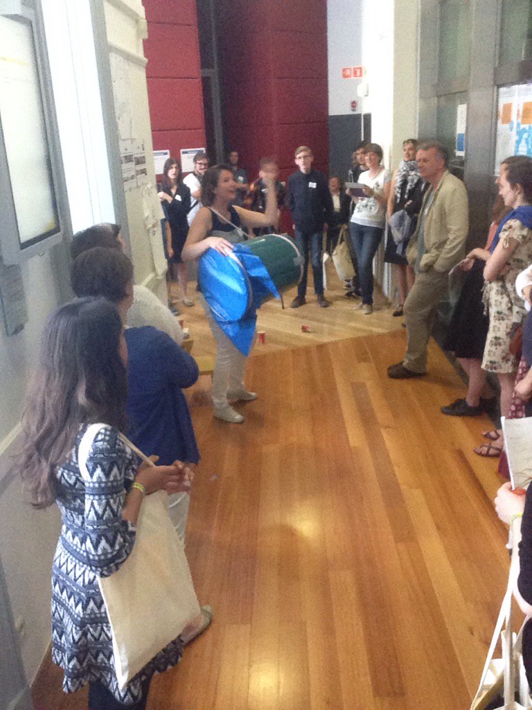 Zeer interactieve speakers corner! Mooi om zien! #eindtermen