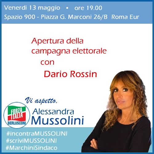 Alessandra Mussolini tweet media