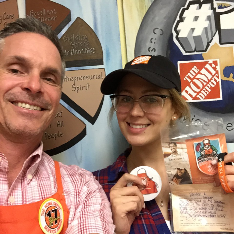 Congrats to Jennifer!  Ops associate of the month! <a href="/tori_bronson/">Tori Bronson</a> <a href="/LennyGaspari/">Lenny Gaspari</a> <a href="/THD6568/">Mansfield Home Depot</a>