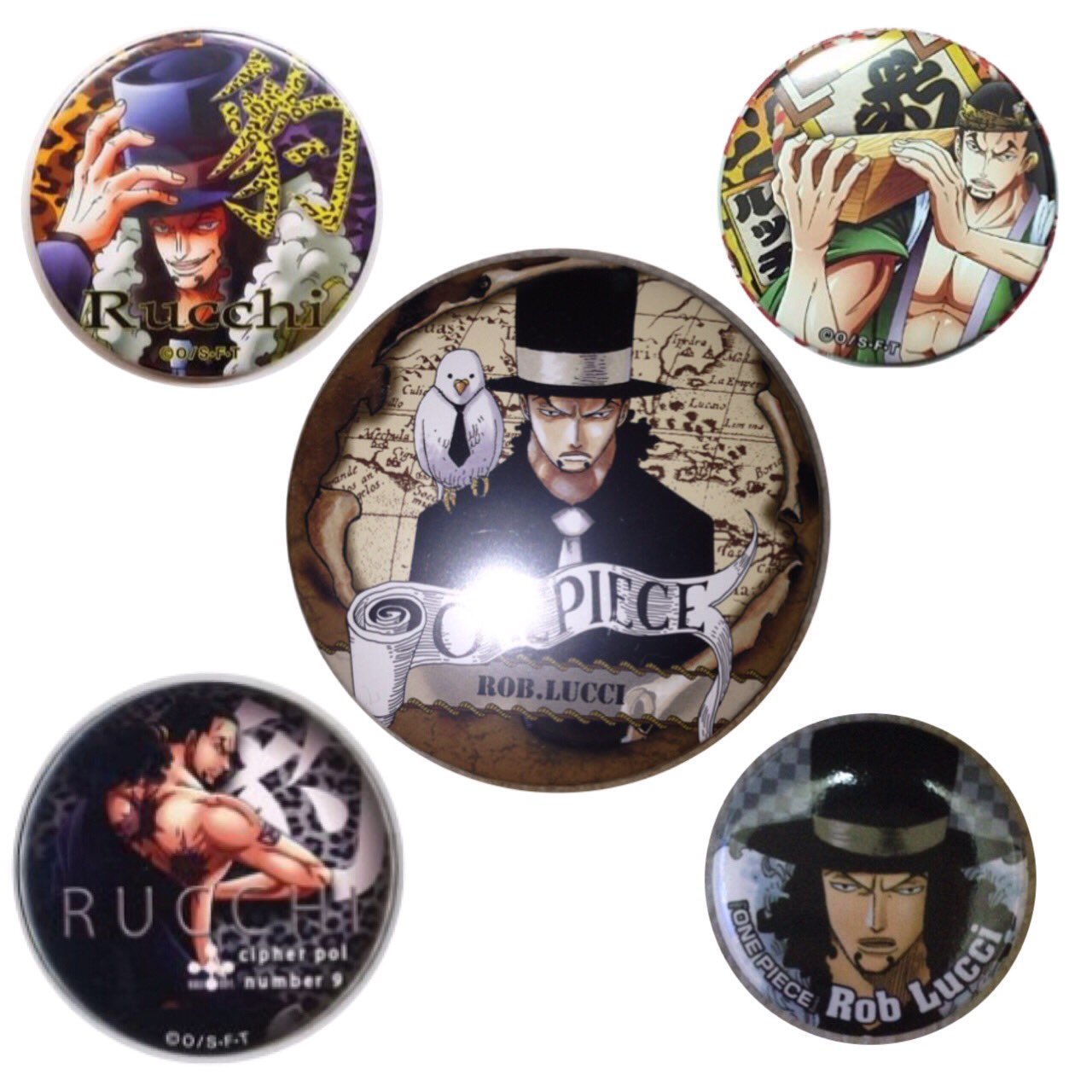 さや Reunion当選祈願 無限回収 One Piece ロブ ルッチ 画像の缶バッジ を無限回収しております 纏めてまたは定価以下ですと嬉しいです またbeast缶バッジは強化買取中です お手元に迷子のルッチがおりましたら 一度お声かけお願いいたします