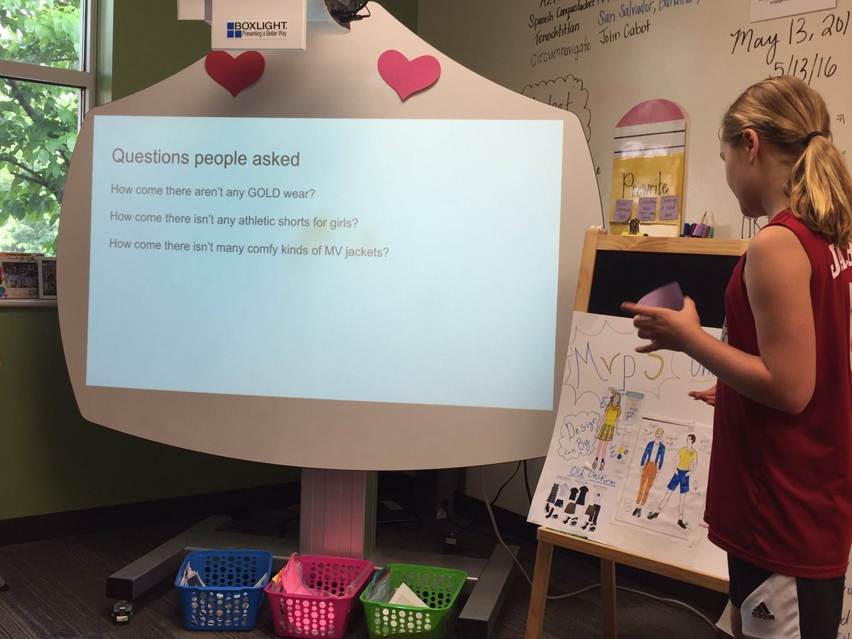 alix_jayne's tweet photo. Thru empathy interviews, Cate found changes that needed 2be made in our uniforms so she designed new ones! #ipromini https://t.co/b81IkZ1It1