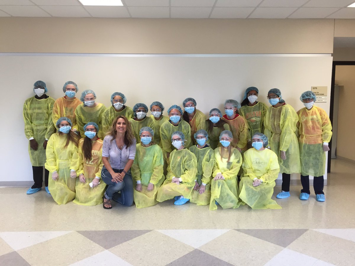 miltonhosa's tweet photo. Milton HealthScience surgical gown integrity lab #healthsciencerocks https://t.co/GFJWZEqjxb