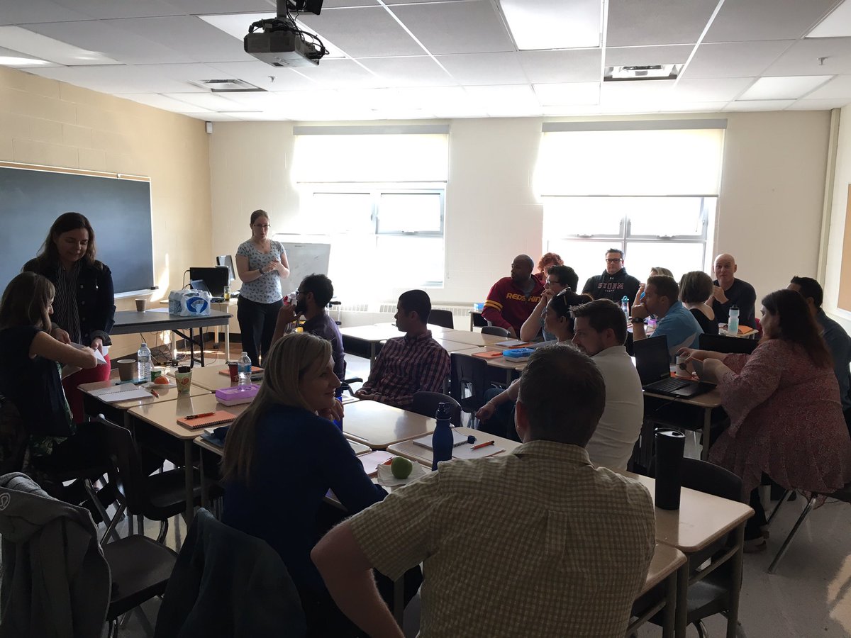 The lead learning team all meet up for the first time! Let's get our learning on! <a href="/JeanAugustineSS/">Jean Augustine S.S.</a>