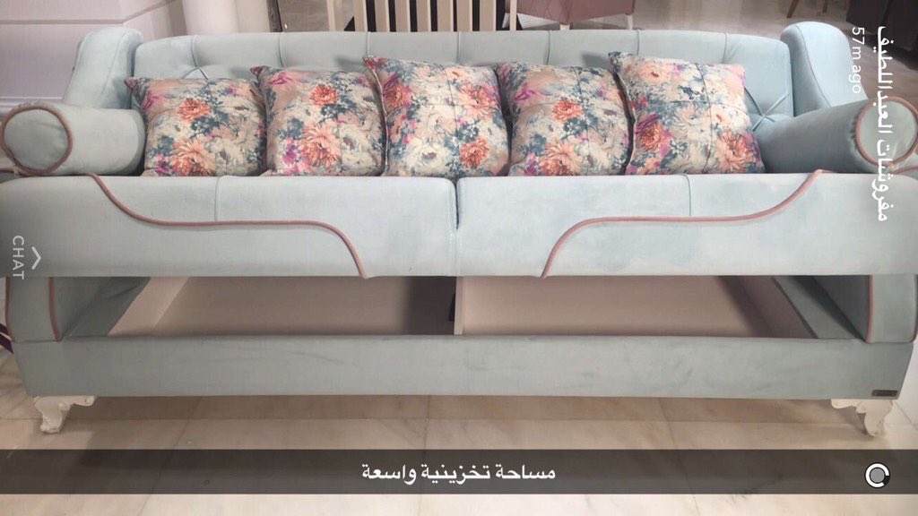 مفروشات العبداللطيف ar twitter وصل حديثا كنب موديل hanimeli يتوفر باللونين ويمتاز بإمكانية تحويل الكنبة إلى سرير بسعر 5 500 ريال