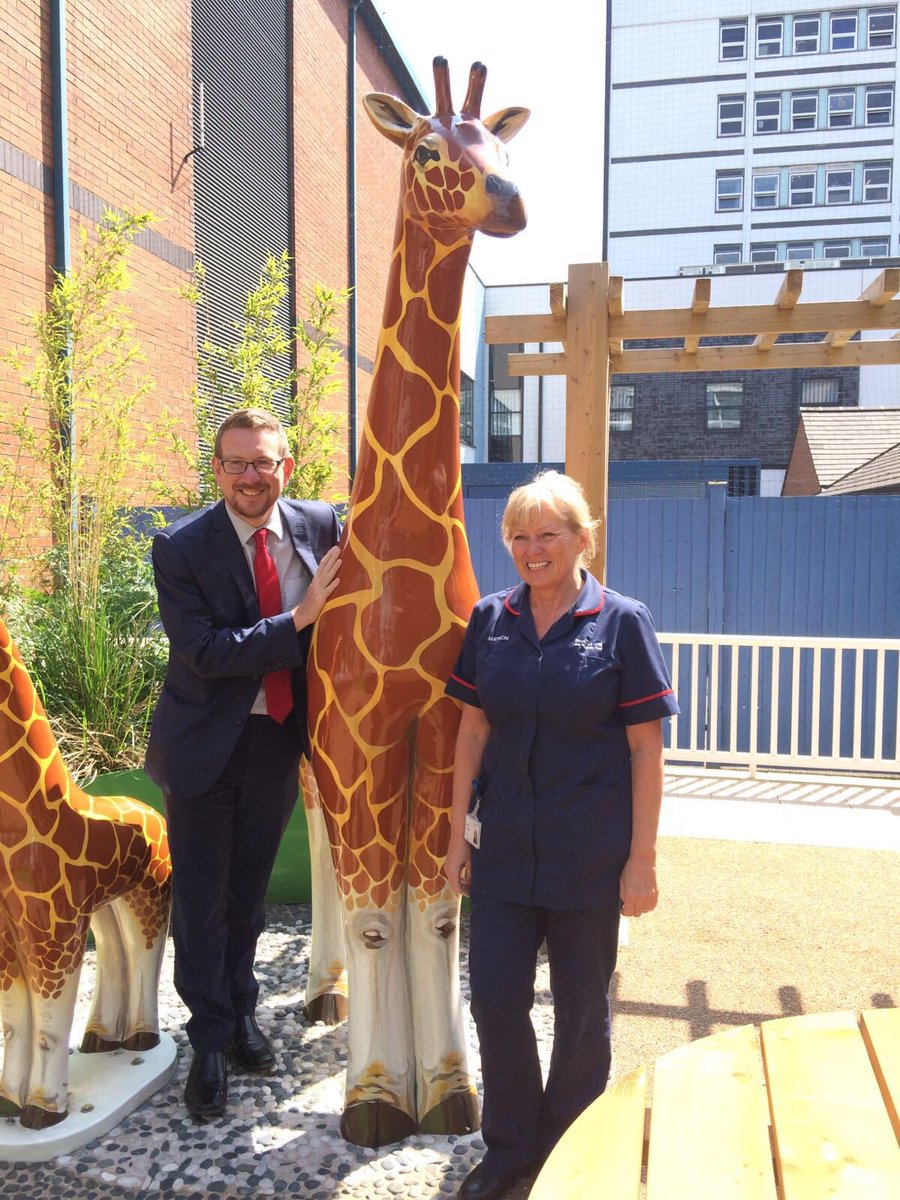 Good visit to <a href="/StockportNHS/">Stockport NHS FT</a> to see their fab new surgical robot in action &amp; also visit the Tree Top children's unit