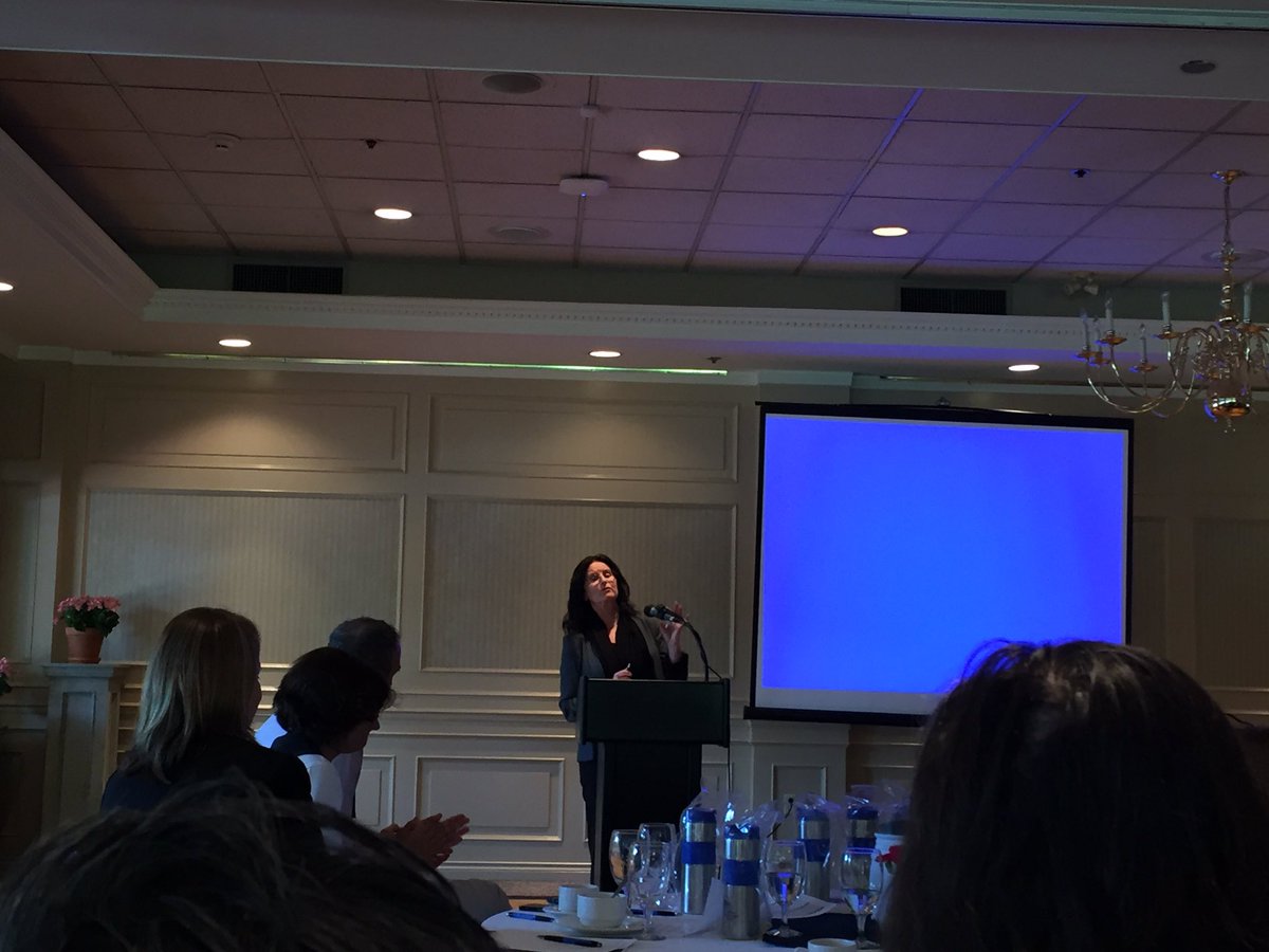 Yvonne Steinert sharing reflections on the morning. #mededday2016