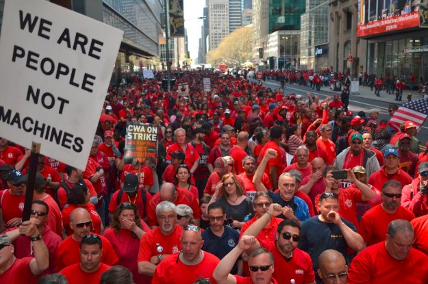 In #solidarity with our brothers and sisters <a href="/CWAUnion/">CWA</a> we've removed all Verizon information from our website.
