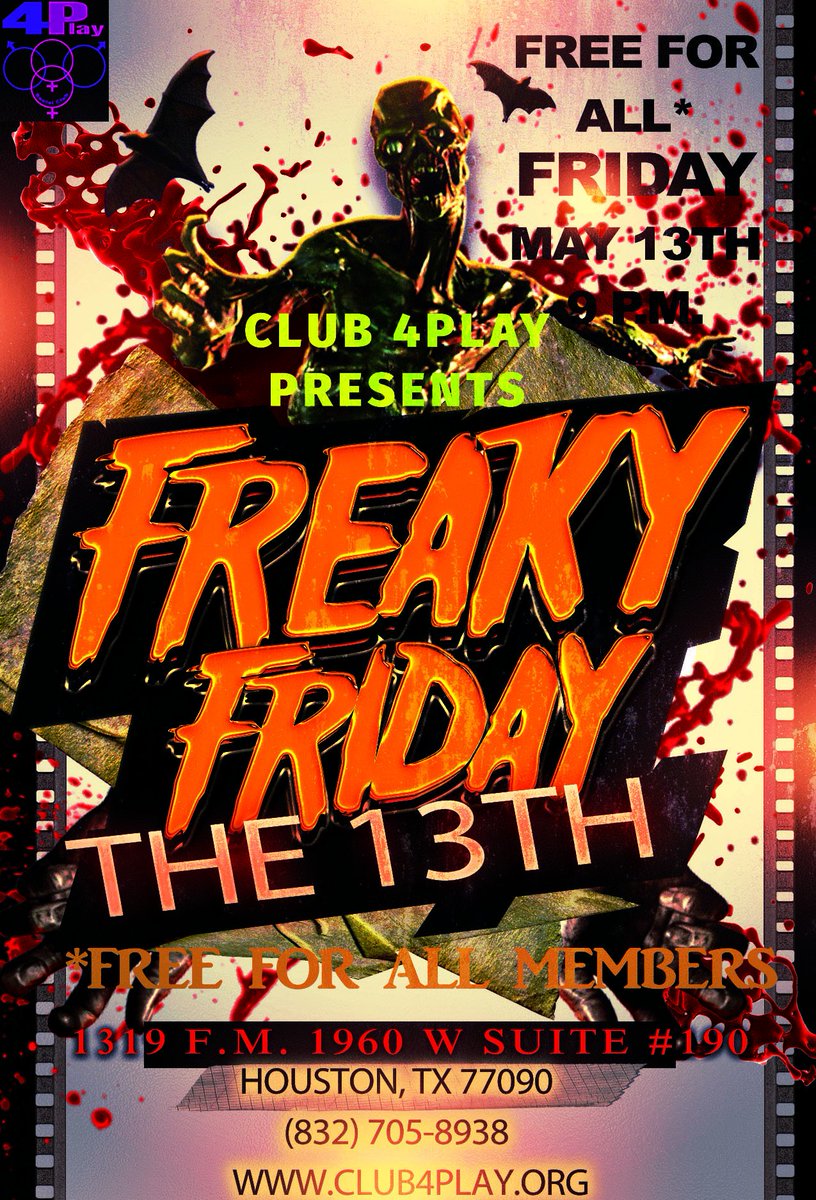 Club4PlayTX69's tweet photo. Tonight's the night for our Free BASH! Come join us at Houstons hottest lifestyle club! On premise! #SwingersOnly https://t.co/YMkK5zonBU