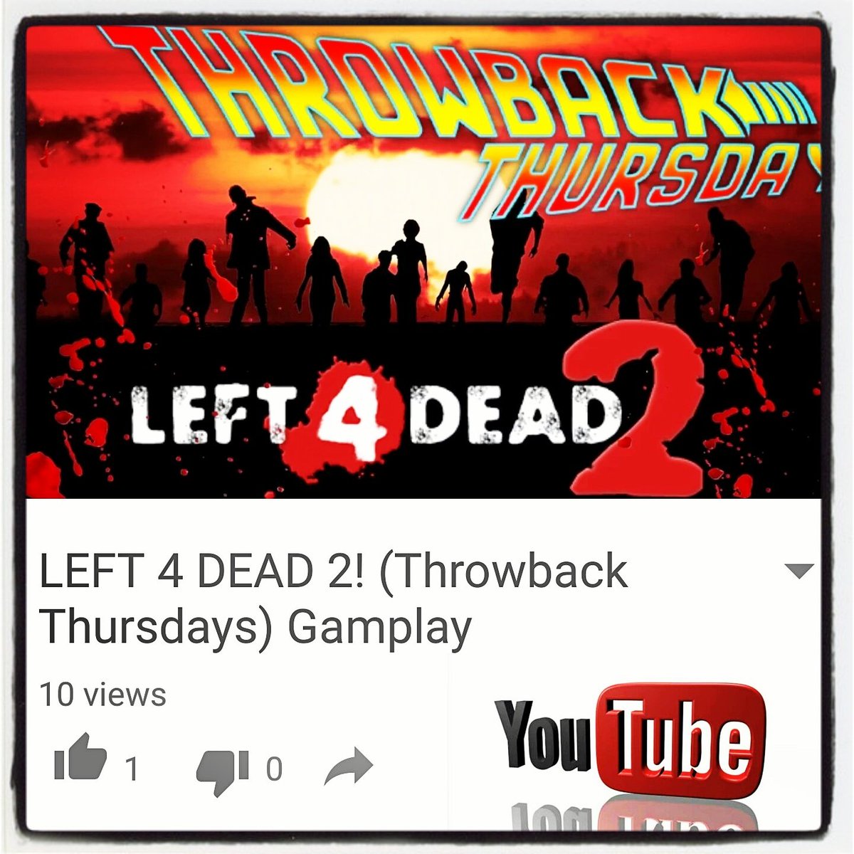 OfficialDrewENT's tweet photo. TRYING SOMETHING NEW https://t.co/VxAiYI1Kll #left4dead #ThrowbackThursday #Fridaythe13th #PcGaming #pcgames #pc https://t.co/VuYbToahEa