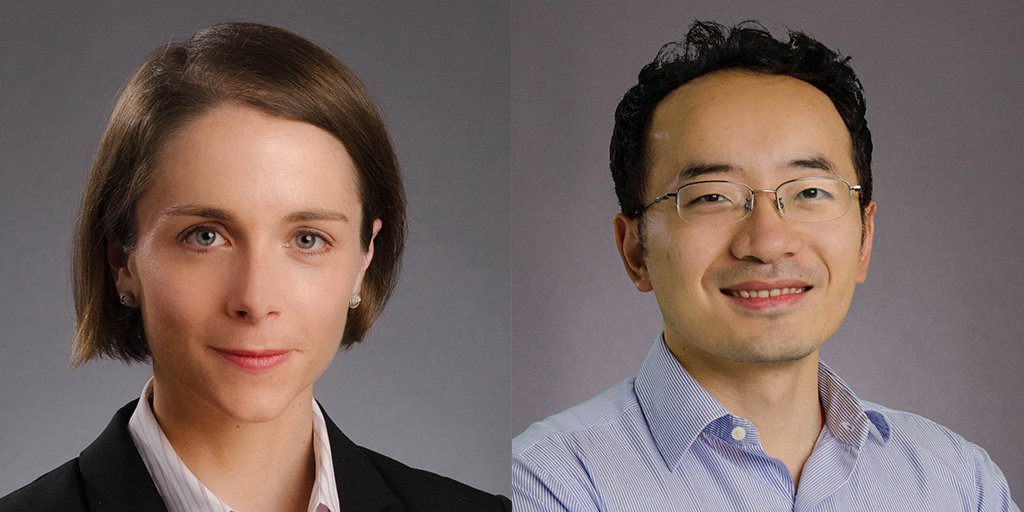 MITSloan's tweet image. Valerie Karplus and @haoxiangzhu named to @PoetsAndQuants 40 Under 40 best b-school profs: mitsln.co/10FQXe