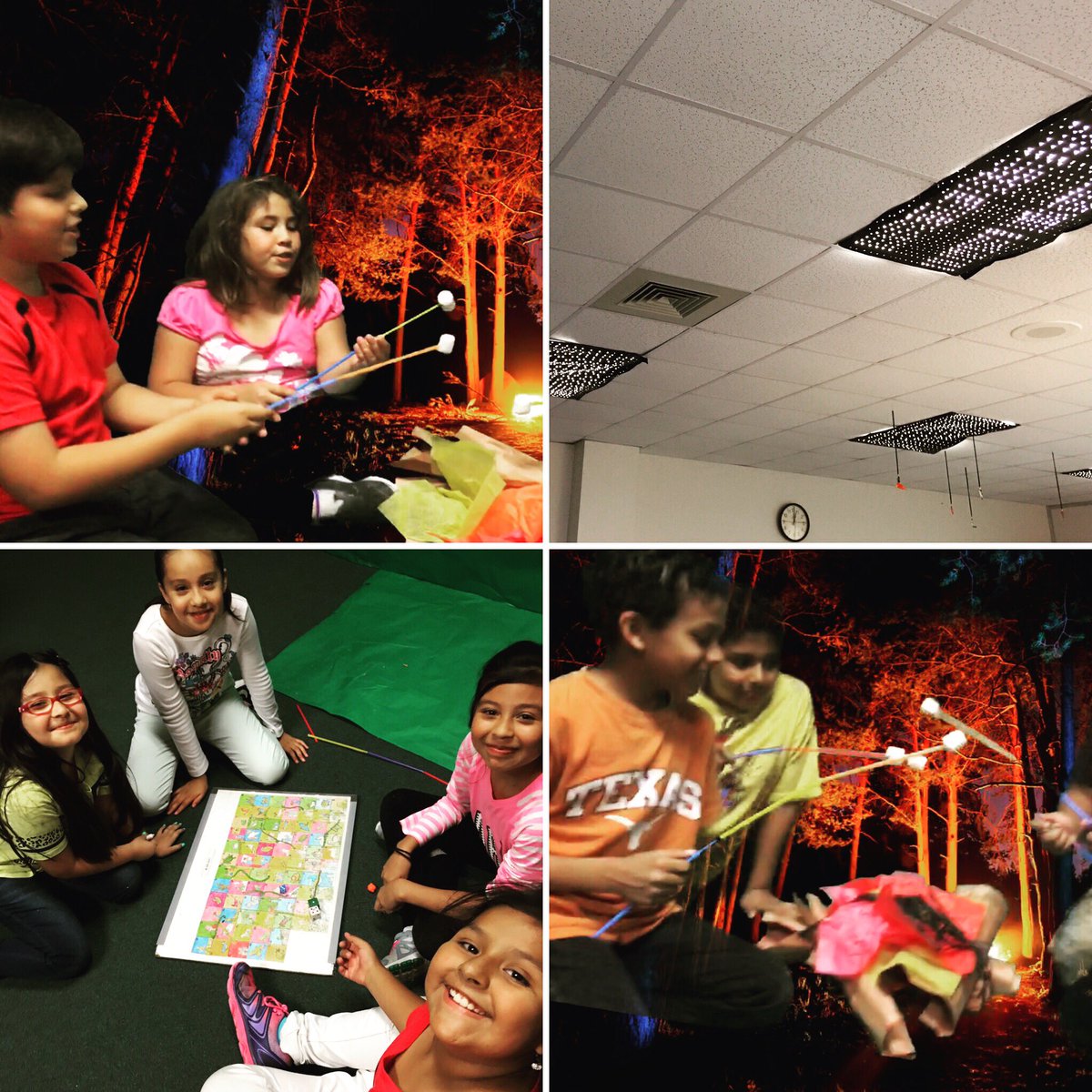 MsLiliReyna's tweet image. @DoInkTweets We transformed our classroom into a campground! #testingisOVER #hardworkpaysoff #greenscreen