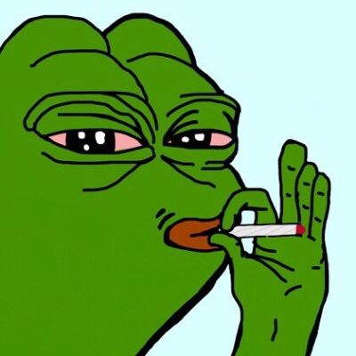 EklectiKEDM's tweet photo. 20 retweets and pepe will quit cancer sticks pls help this cute froggo quit his addiction https://t.co/qlUoVKWrkd