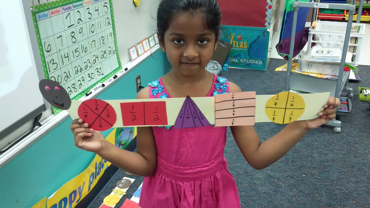 BoydBuena's tweet photo. Making fraction caterpillars and reading facts about them! #firstgraderocks @WeatherstoneES https://t.co/aavP553Z7u