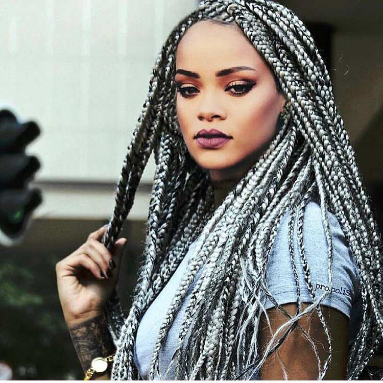 Tropical Roots on Twitter: "Gray braids anyone? # ...