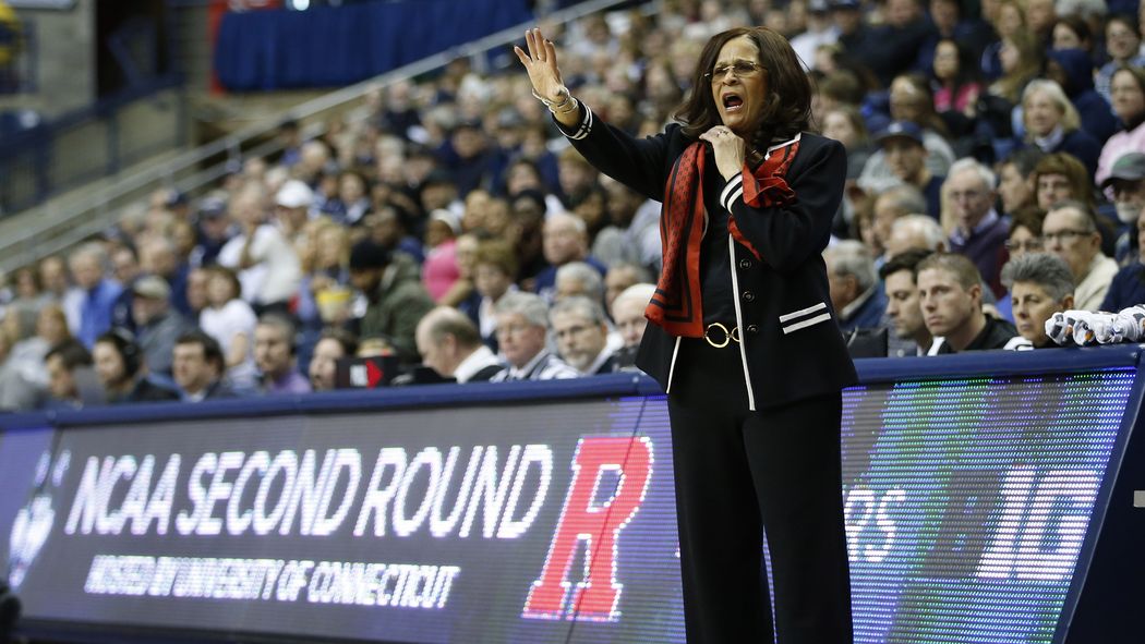 OTB_SBNation's tweet photo. #Rutgers looks for 4 more years with #cvivianstringer Contract under discussion #RutgersWBB https://t.co/04pFOI3FoI https://t.co/lAsmnrxibk