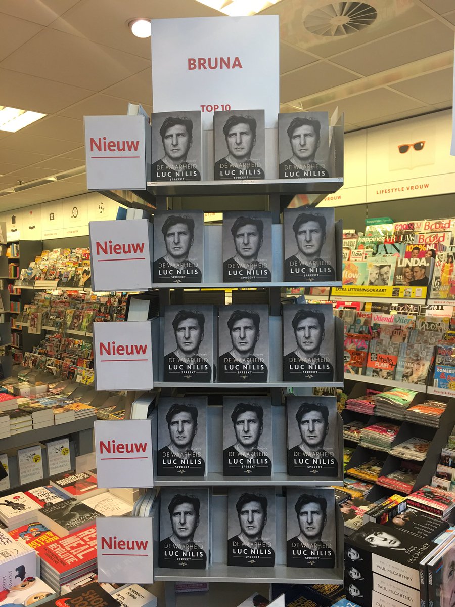 Zo die staan! Morgen vanaf 12.00u zijn Luc Nilis &amp; <a href="/thijsslegers/">thijsslegers</a> bij ons om te signeren #dewaarheid #veldhoven