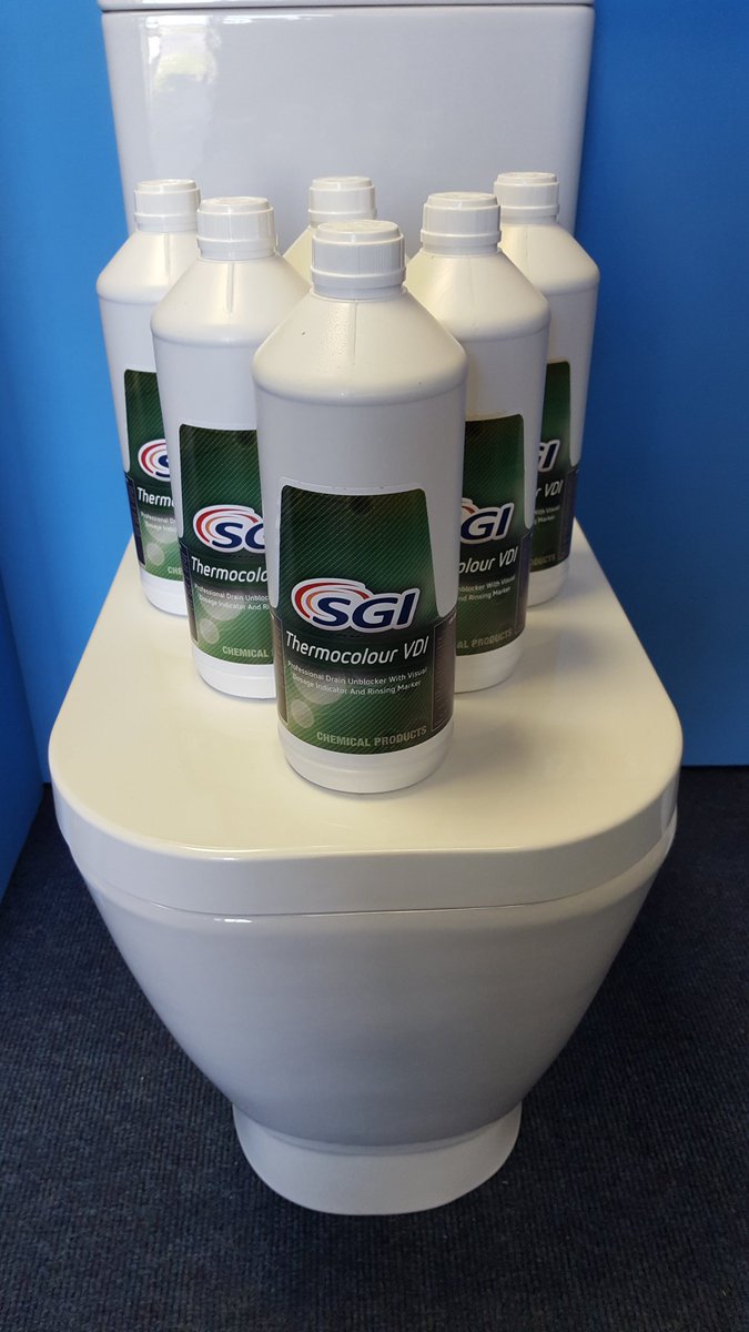 Introductory offer of this amazing product from SGI Industries! Thermocolour VDI Drain Unblocker only €25 Inc vat!!