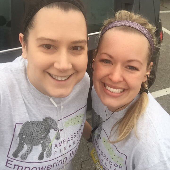 AmbassadorFin's tweet photo. We had our first run as #TeamAmbassadorFinancial May 1! Run to get the word out about #AmbassadorFinancial! https://t.co/niFqN8PnVd
