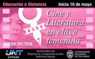 untvirtual's tweet photo. Cine y Literatura en clave femenina.Inicia 16/5. Link para mas info https://t.co/GxNQVaAby5 https://t.co/buA10oVj5w