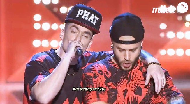 AdrianRguezSite's tweet photo. .@adrirodriguez8 y @keibimusic en la 2º Gala de @levantatet5.
#Levantate2 [4] https://t.co/j1V9A4lw9o