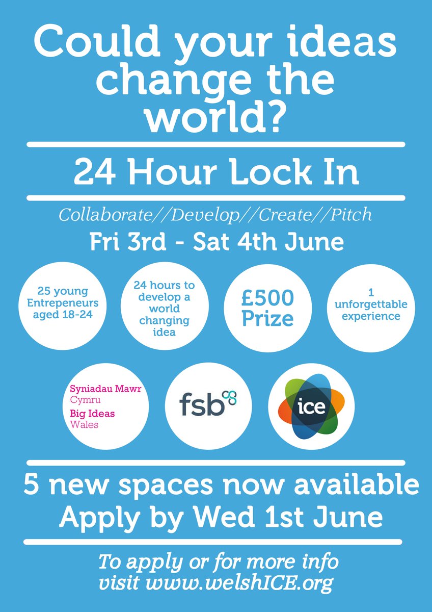 Aged 18-25? Win £500 taking part in our #24HourLockIn! ow.ly/auu03006fCj   #cardiff #business Spread the word!