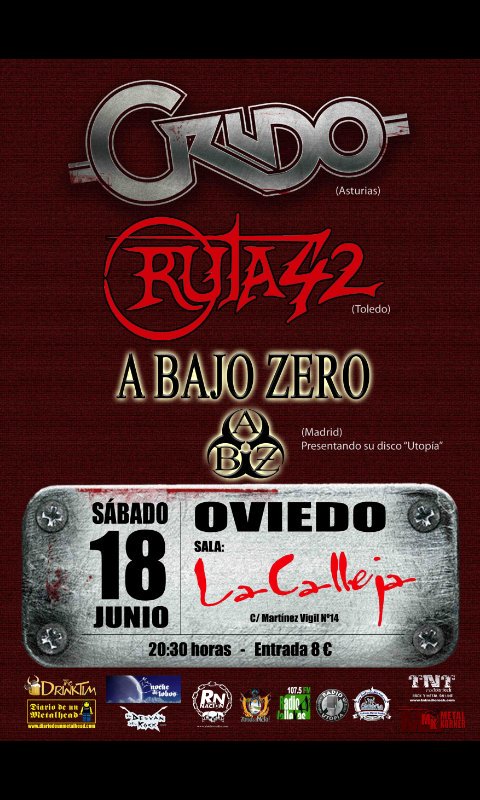 somoscrudo's tweet photo. Bolos pendientes. Este sab 14May en Burgos con SEND https://t.co/UwsIuXEM3u