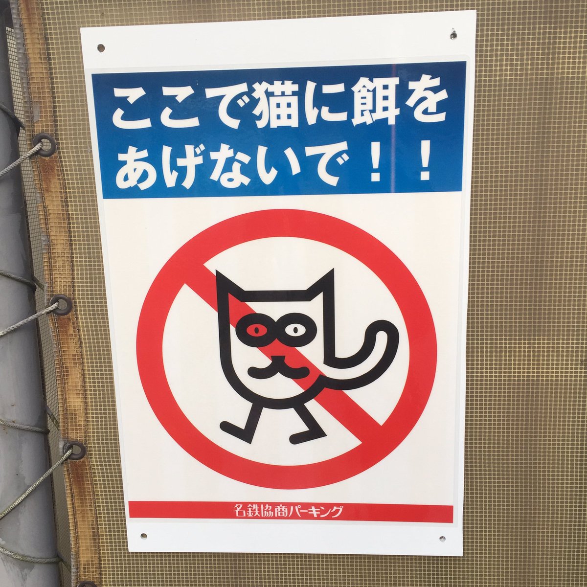 エサやり禁止 ポスターの味がある猫のイラストが話題に 16年5月19日掲載 ライブドアニュース