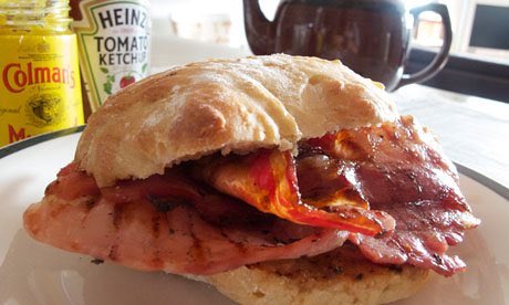 Bentleycoffee's tweet photo. Tomorrow we are serving bacon butties &amp;sausages with lashings of brown and red sauce! Have breakfast with us. https://t.co/CUYAcdroXh