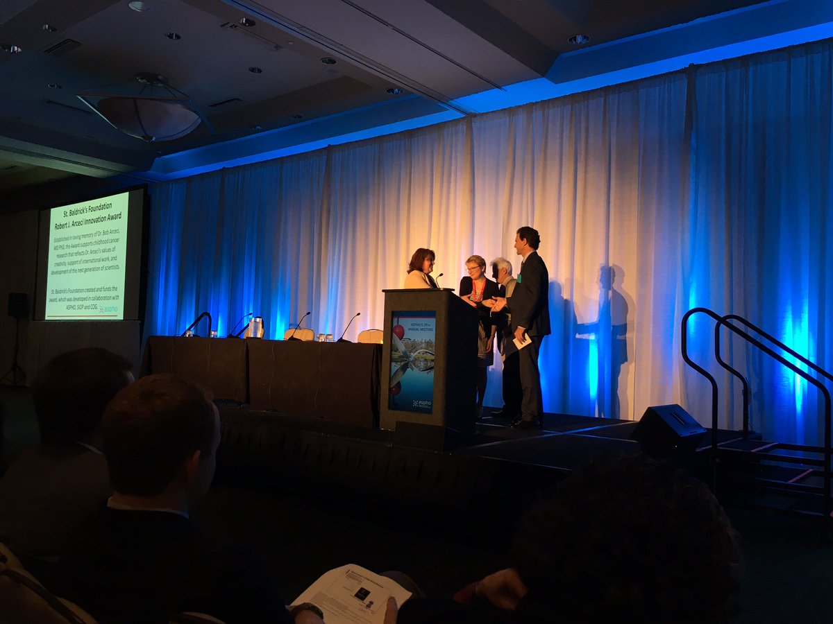justinnbaker's tweet photo. Congratulations Charles Mullighan - Robert J Arceci innovation award. @StJudeResearch @StJude @StBaldricks #ASPHO https://t.co/9KoZNkLo4U