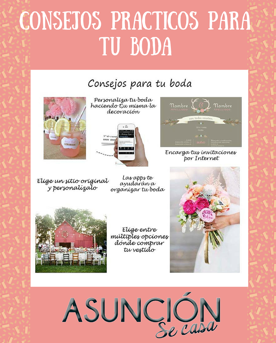 UHEventos's tweet photo. Te damos unos consejos prácticos para tu boda!! #AsuncionSeCasa2016 https://t.co/E1HRspYauG