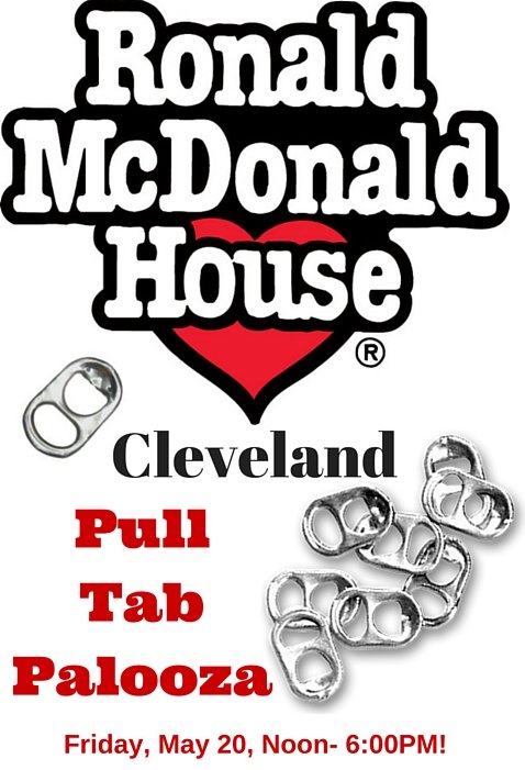 RMHCneo's tweet photo. We're one week away from Pull Tab Palooza! Bring your collections and join us for the activities! #PullForTheHouse https://t.co/TMdfjkBfnO