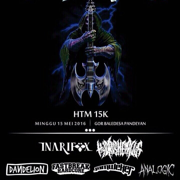 Kita on stage jam 16.00 dateng lebih awal yaaa