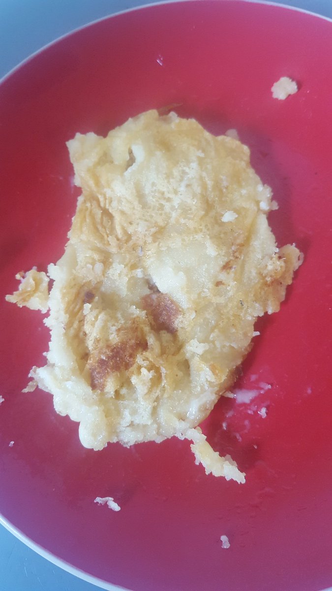 So guys this is a pancake if you ever wondered my skill level at cooking