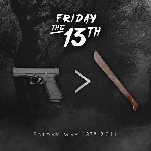 We don't believe in superstitions. #FridayThe13th