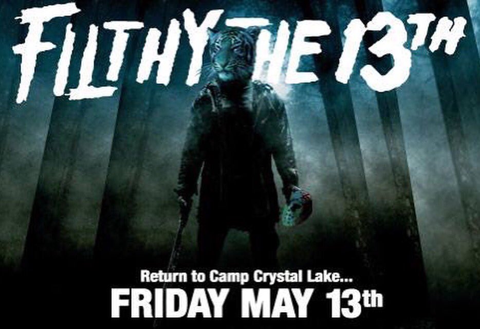 Filthy the 13th is tonight! Can't wait for the blood soaked visuals! filthyparty.com <-- get on the list.