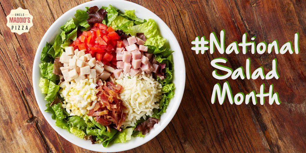 UncleMaddios's tweet photo. Make your own #luck today – create your own #salad and order it online for #dinner. https://t.co/3a9WbeNFKR https://t.co/mErD1BFhwt