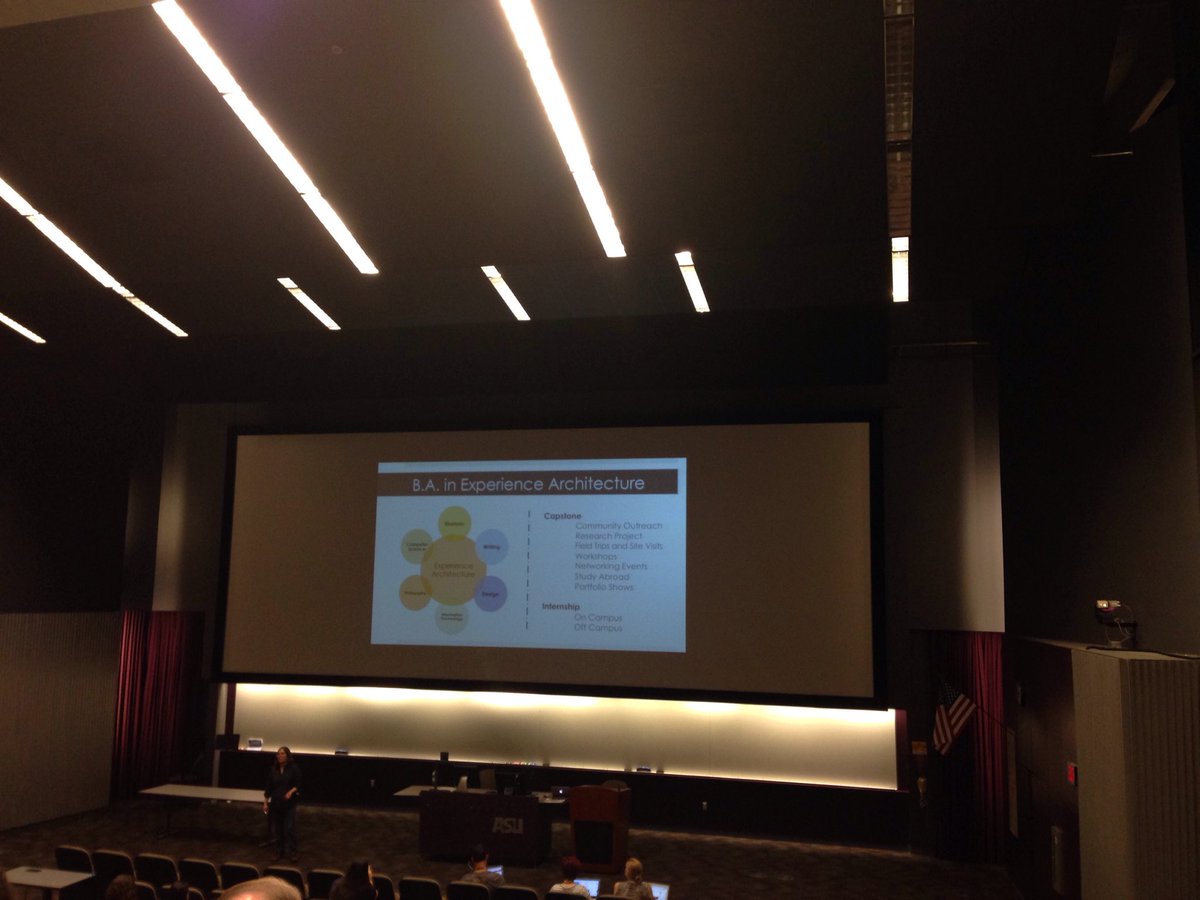 MirabethBraude's tweet photo. Rhetoric is the foundation of experience architecture #XA #HASTAC16 @LizaPotts https://t.co/Nn6jNFUJ1R