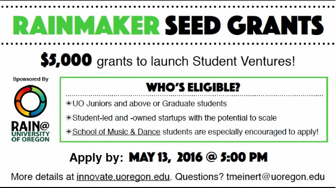 oregonmba's tweet photo. Don't miss this great opportunity from @eugenerain. https://t.co/yRzYWmZMiX