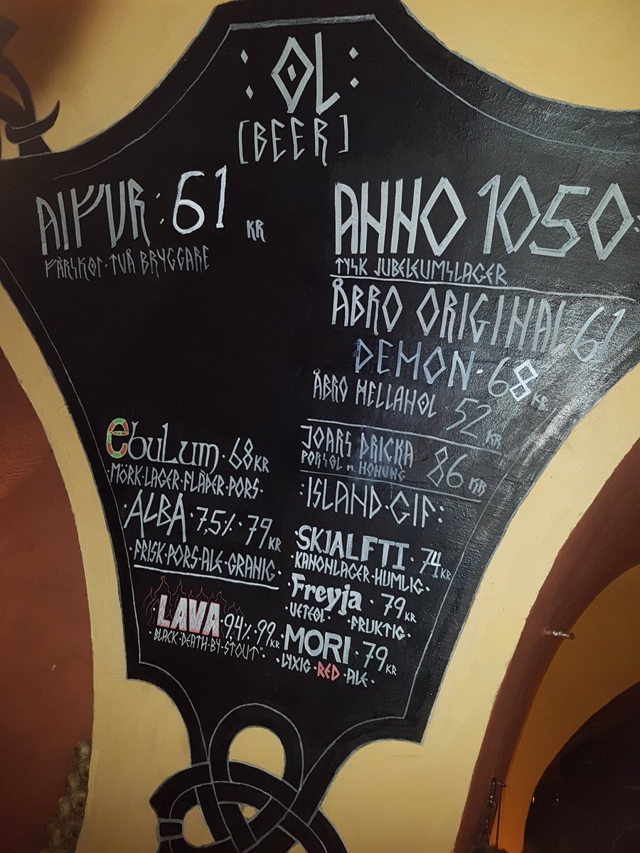 If you're going to Stockholm in Sweden you should visit AIFUR. They sell beers from Ölvisholt #Olvisholt #Aifur