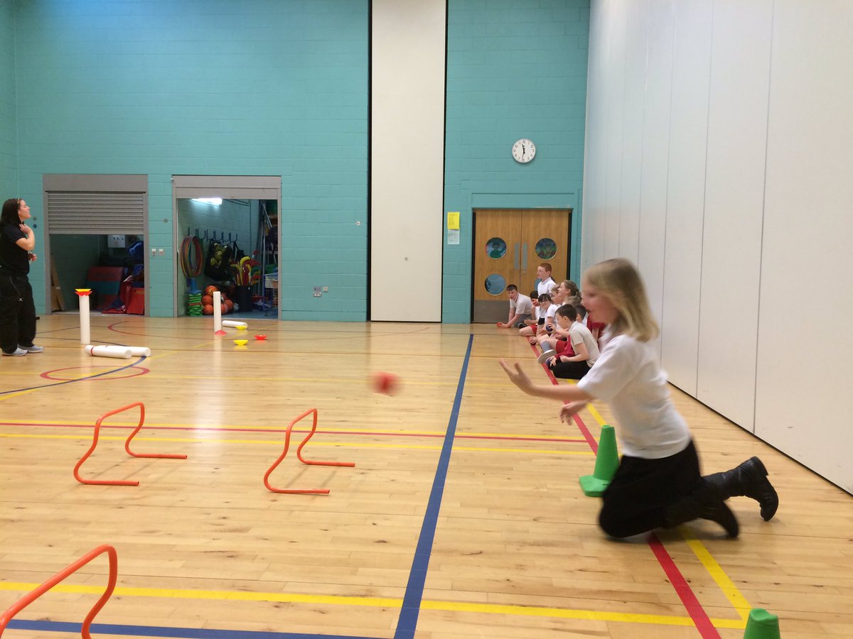 newarkp6a's tweet photo. Boccia lessons with #activeschools https://t.co/Cu55vhraZr